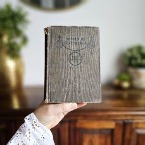 Antique 1897 Stories of Pennsylvania By Joseph Walton and Martin Brumbaugh